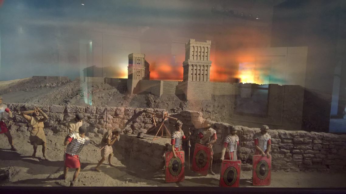 Zerst&ouml;rung des Tempels