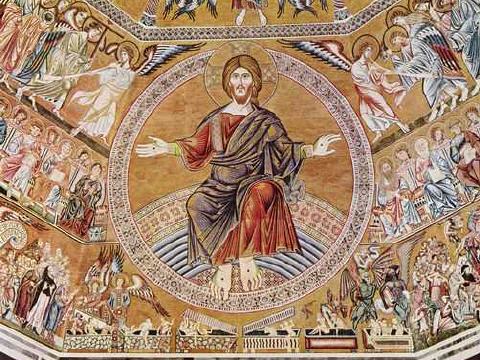 Das letzte Gericht durch Christus