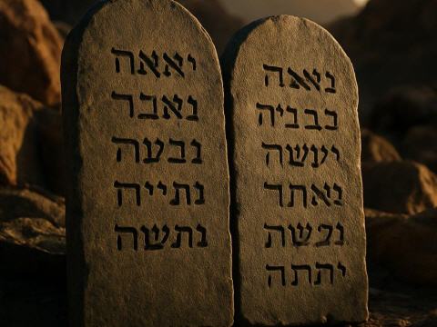 Die Zehn Gebote und die Bergpredigt