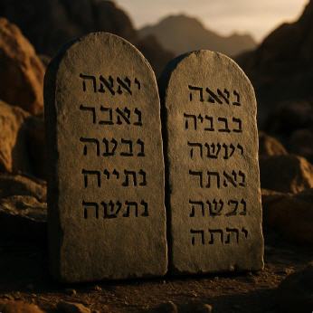 Die Zehn Gebote und die Bergpredigt