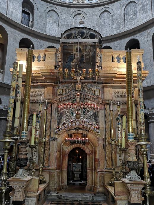 Die Grabeskirche in Jerusalem
