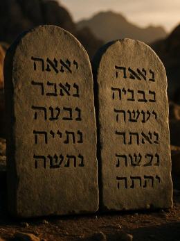 Die Zehn Gebote und die Bergpredigt